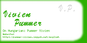 vivien pummer business card